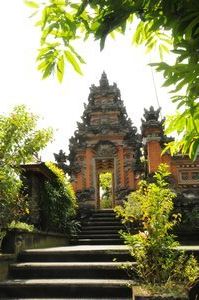 Hindu temple in Central Ubud
