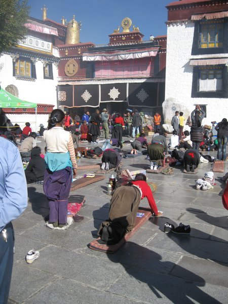 Prayer Time- Lhasa, Tibet