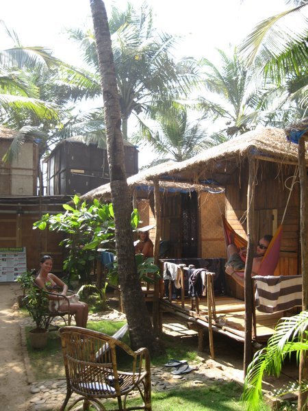 Our home in Palolem