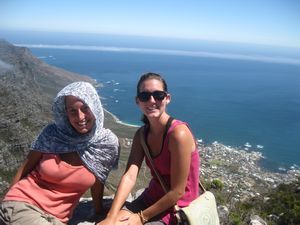 On top of Table Mountain- Cape Town