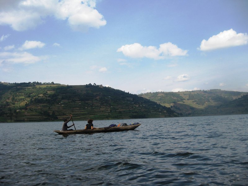 Boat to the Island- Lake Buyoni, Uganda