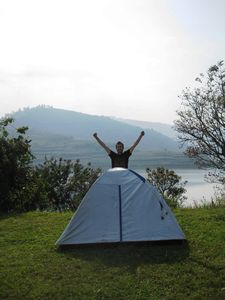 Best Campsite- Lake Buyoni, Uganda