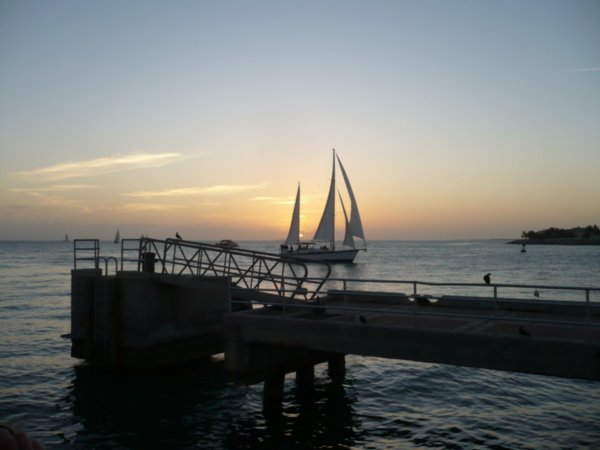 Sunset from Mallory Square Key West