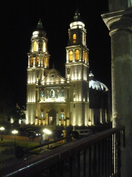 NIght view Catedral