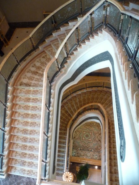 Emirates palace staircase