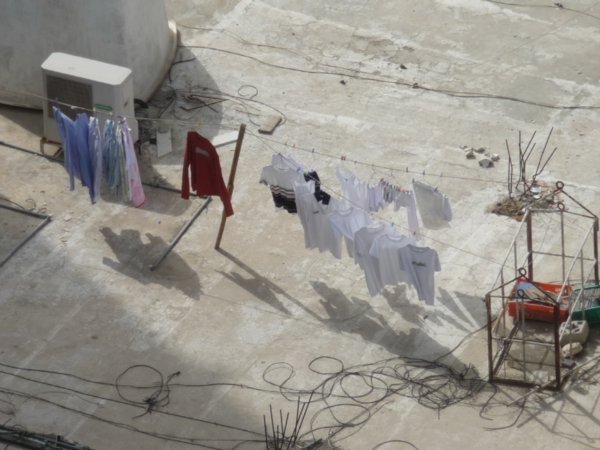 rooftop clothes line
