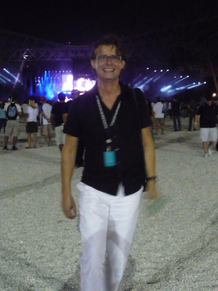 Paul at Aerosmith concert
