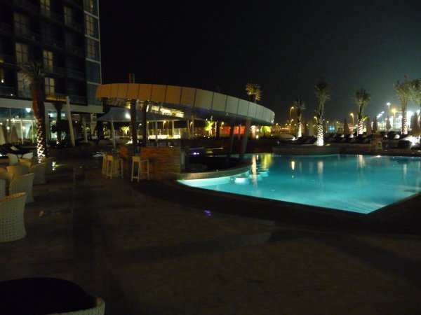 Yas Rotana pool