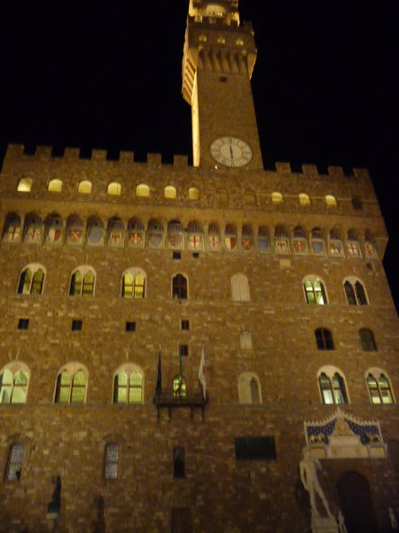 outside Palazzo Vecchio