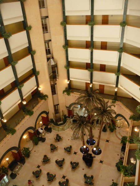 Hilton foyer