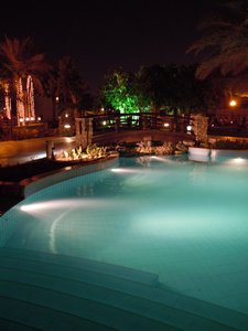 night pool