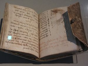 Leonardo da Vinic's notebook