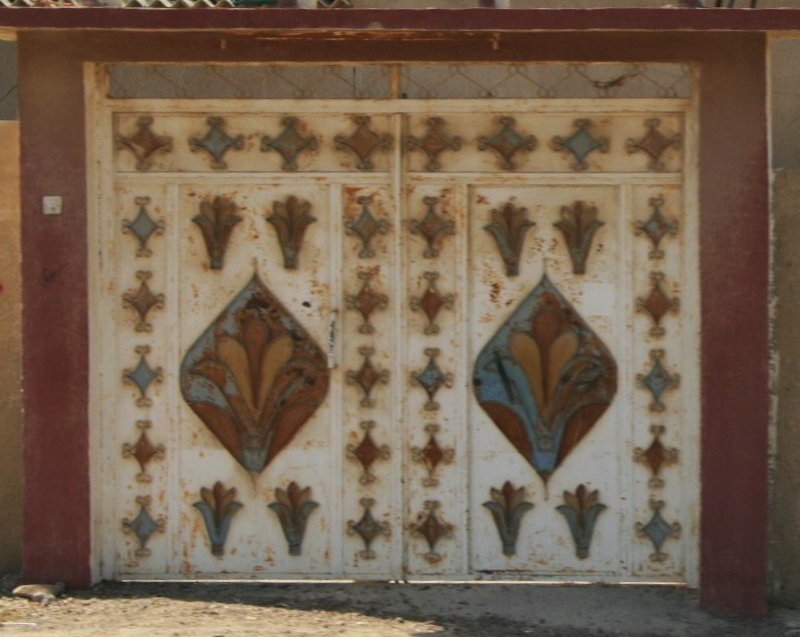 Traditional doorway UAE