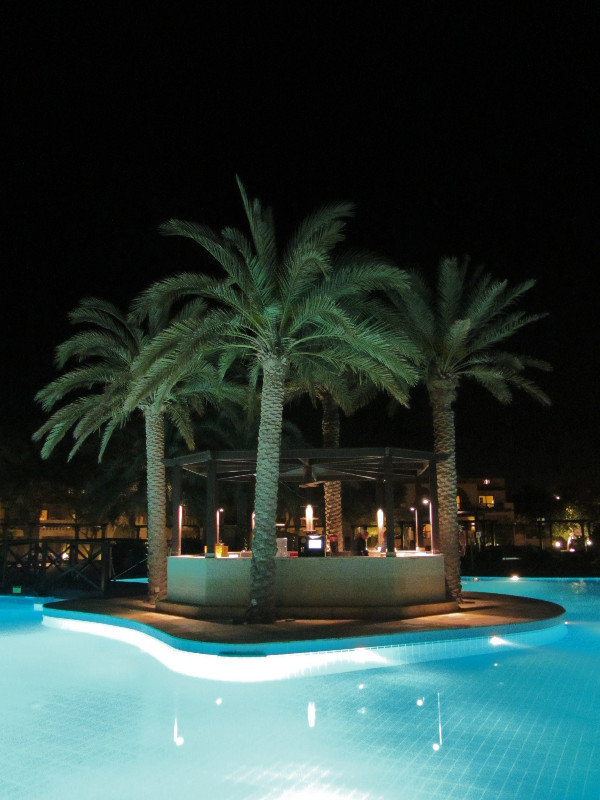 Miramar night pool