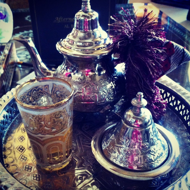 Moroccan tea at The Palace, Downtown