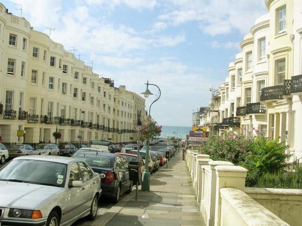 My new street in Brighton!
