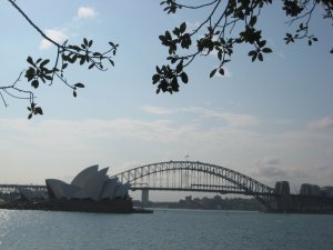 Opera et pont de Sydney
