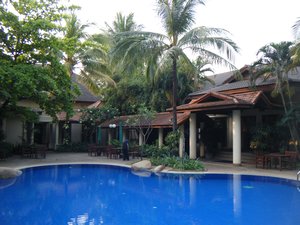 Vientiane - La piscine de l'hotel