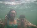 Avec Eva sous l'eau