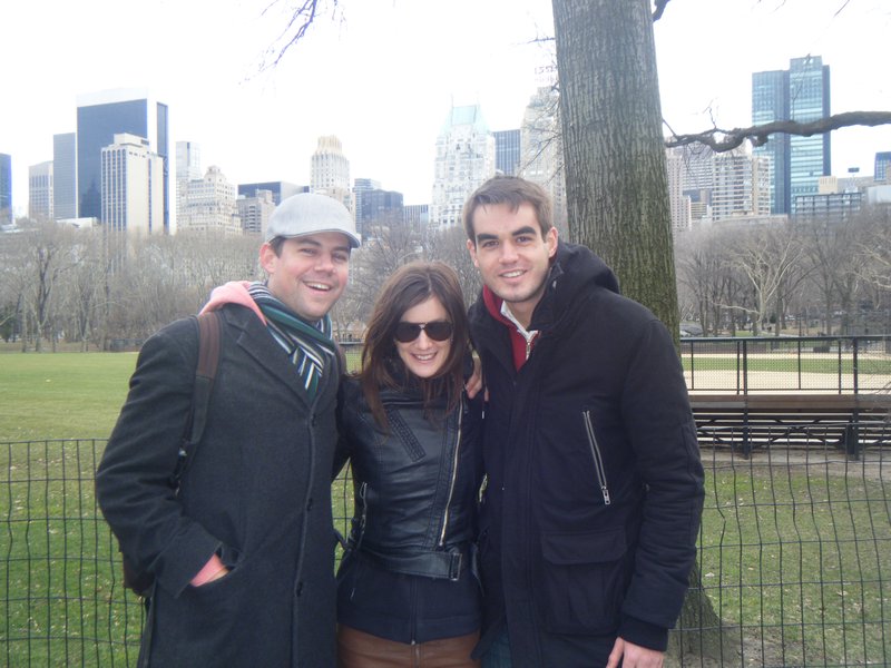 Avec Allie et Nico a Central Park