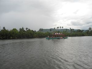 Croisiere en bateau sur la riviere de Kampot