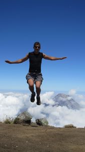 Au sommet de Mt. Merbabu