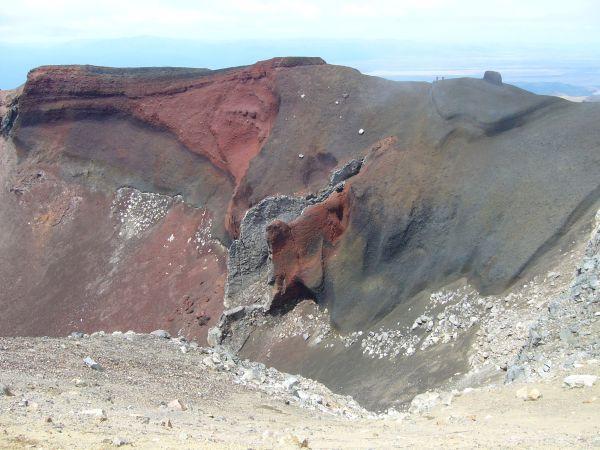 The bizarre Red Crater