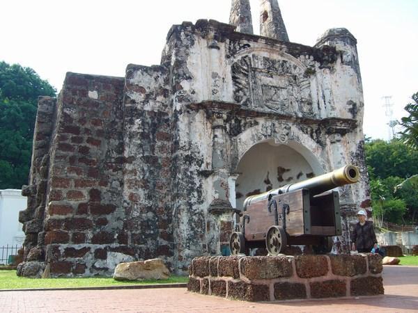 Remains of Portuguese Gate, A'famosa