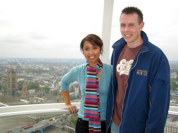 Todd & Me on the London Eye