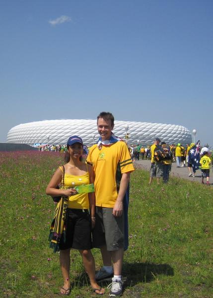 Todd & Me @ the Allianz Stadium
