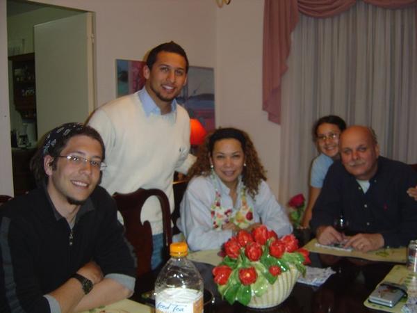 Dinner with Mauricio's Family in Greece