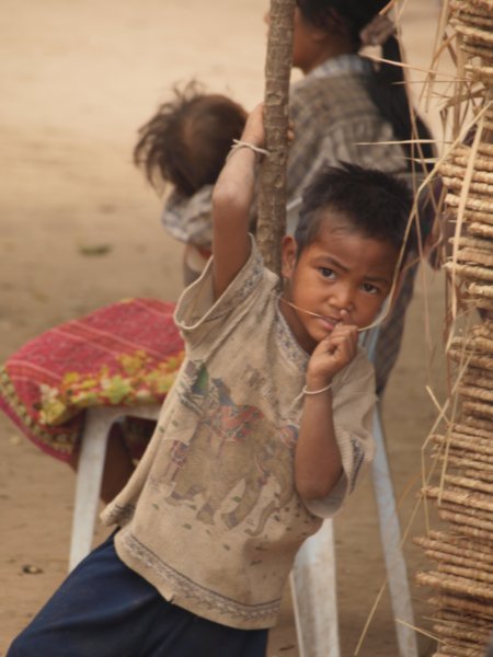 kids in laos
