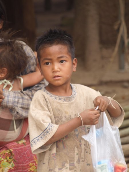 kids in laos