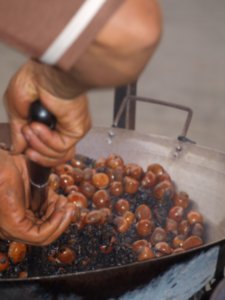 roasting chestnuts