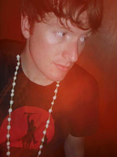 Aaron with tribal necklace