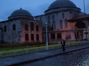 our very, very cold early morning walk through istanbul