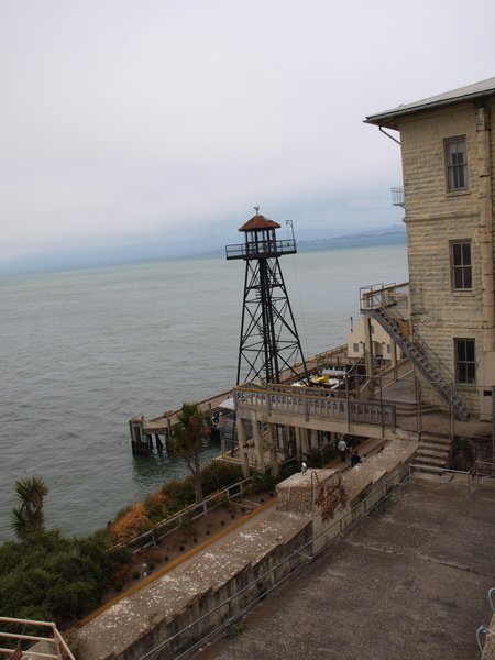 guard tower @ alcatraz