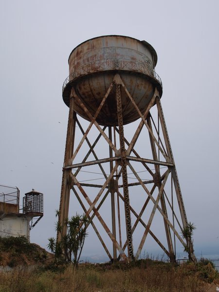 water tower @ alcatraz