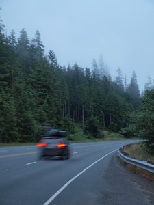 misty highway