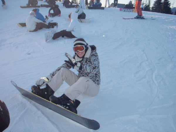 snowboarding @ grouse