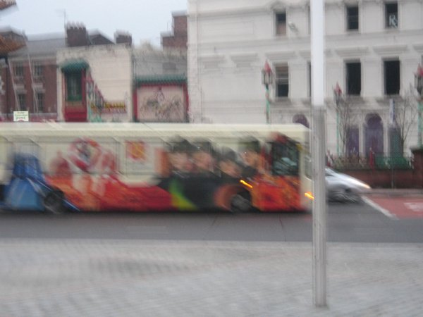 Beatles in the bus