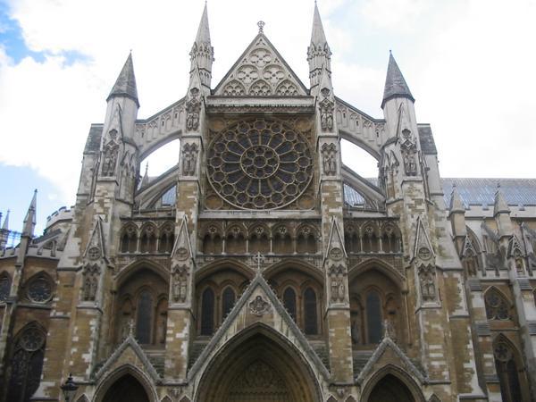 Front of Westminster Abbey