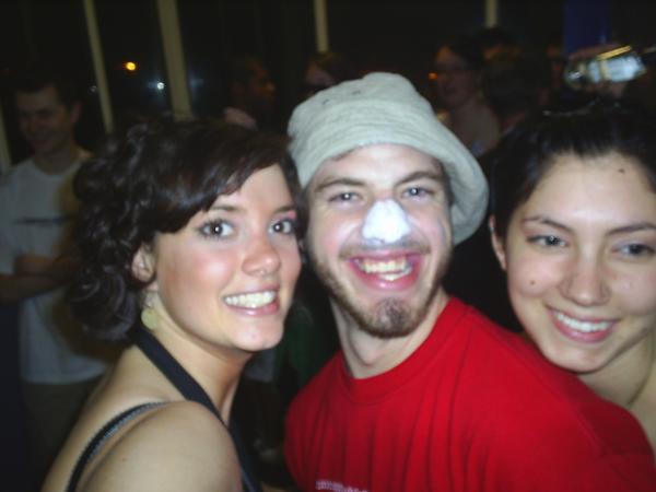 Amber, Josh, and I.. What am I looking at?!?! Oh something shiney!