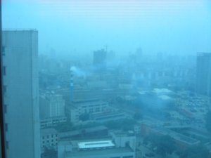 smog in Zhengzhou