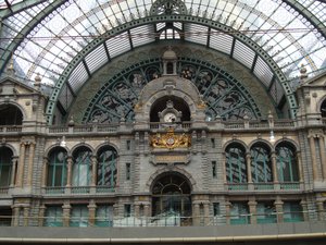 The start Antwerp Station