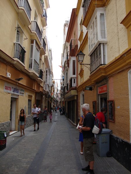 Cadiz old city