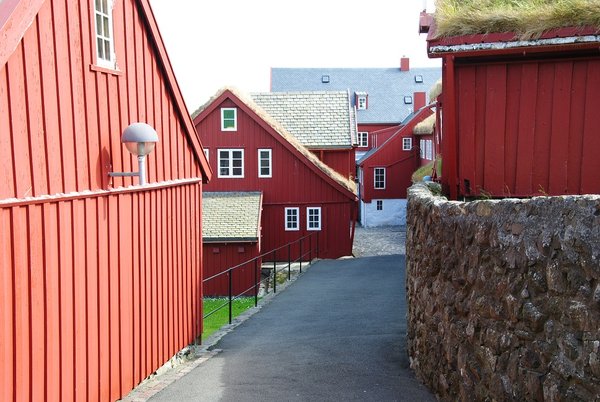 A street in Thorshavn
