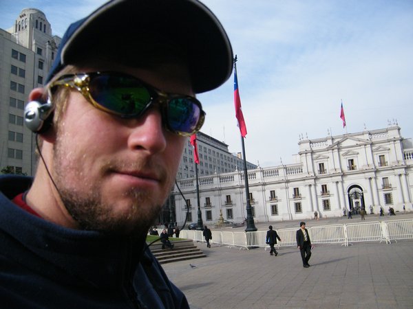 Me at Chile gov buildings