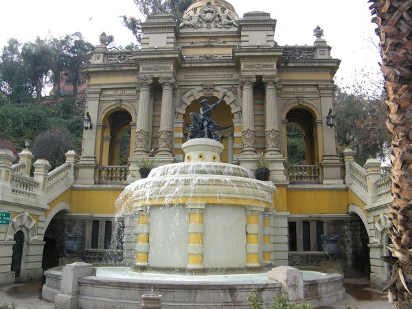 Fountain built by spanish