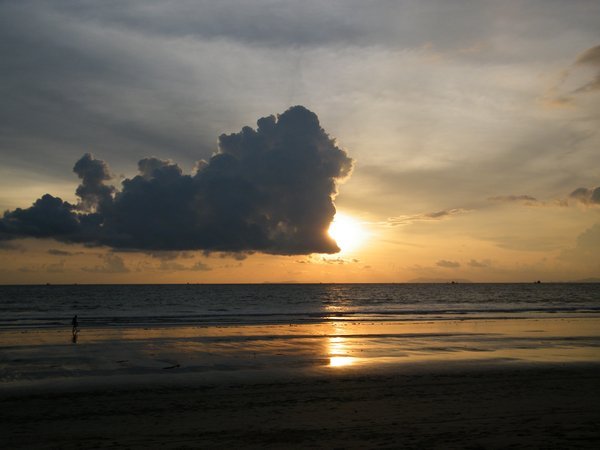 First sunset in Ko payam